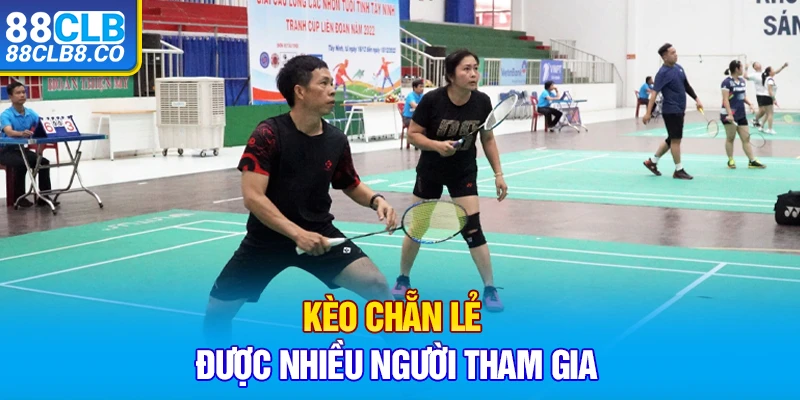 Kèo chẵn lẻ được nhiều người tham gia